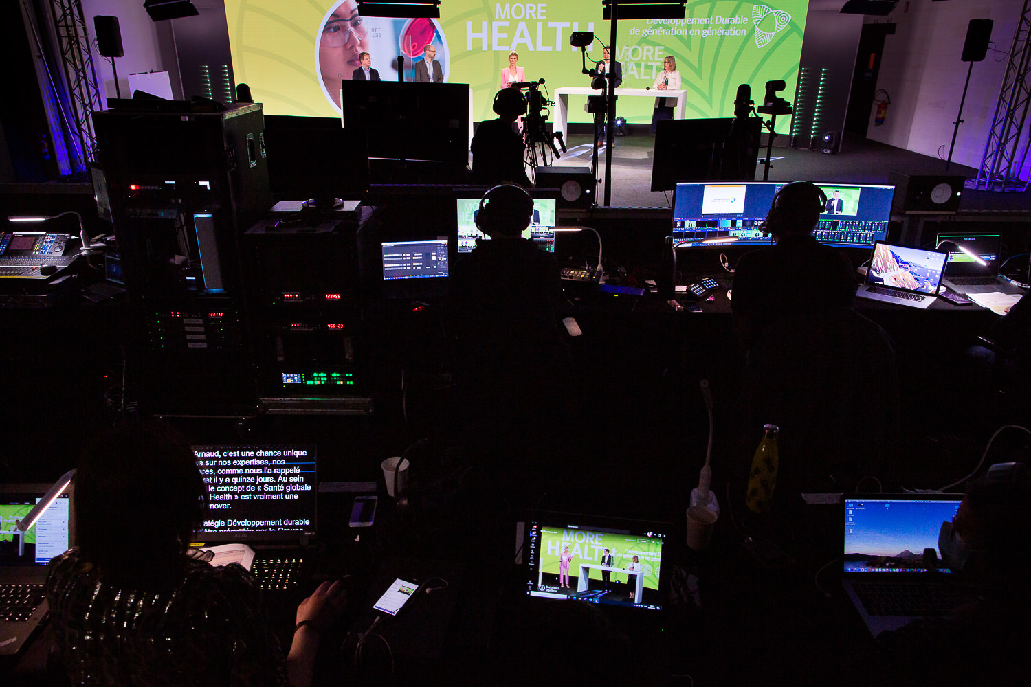 Photo reportage lors d'un séminaire en live à Lyon