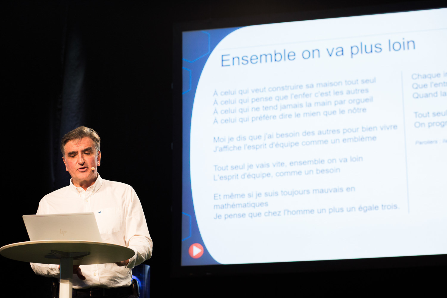 Reportage photo sur une convention d'entreprise à Lyon