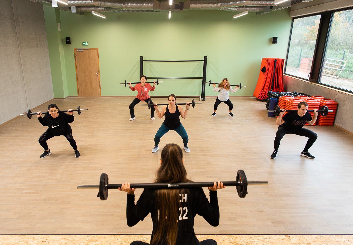 Reportage photo pour la nouvelle salle de sport à Charvieu, Hall 22