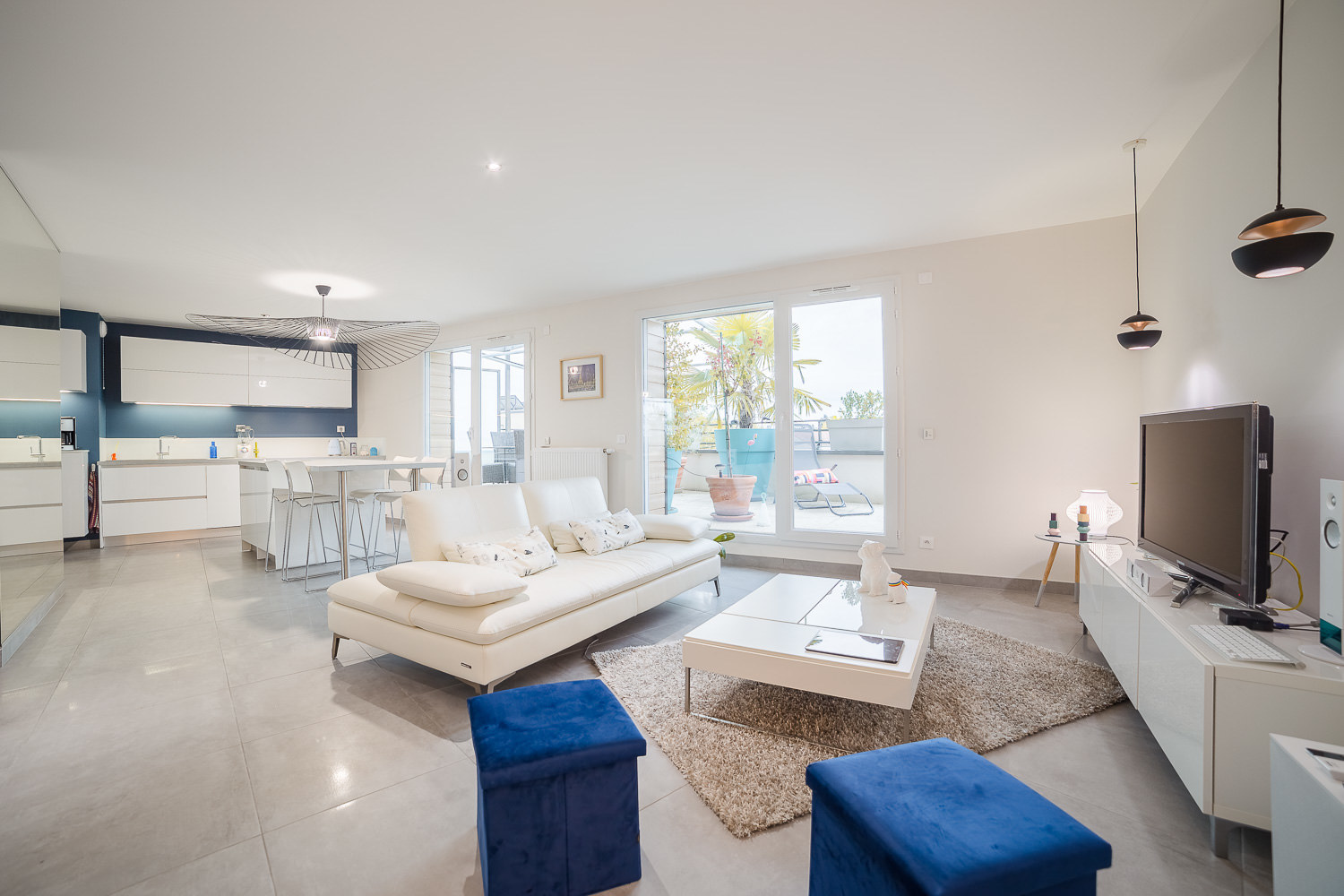 Photo immobilière HDR sur un appartement à Bourgoin