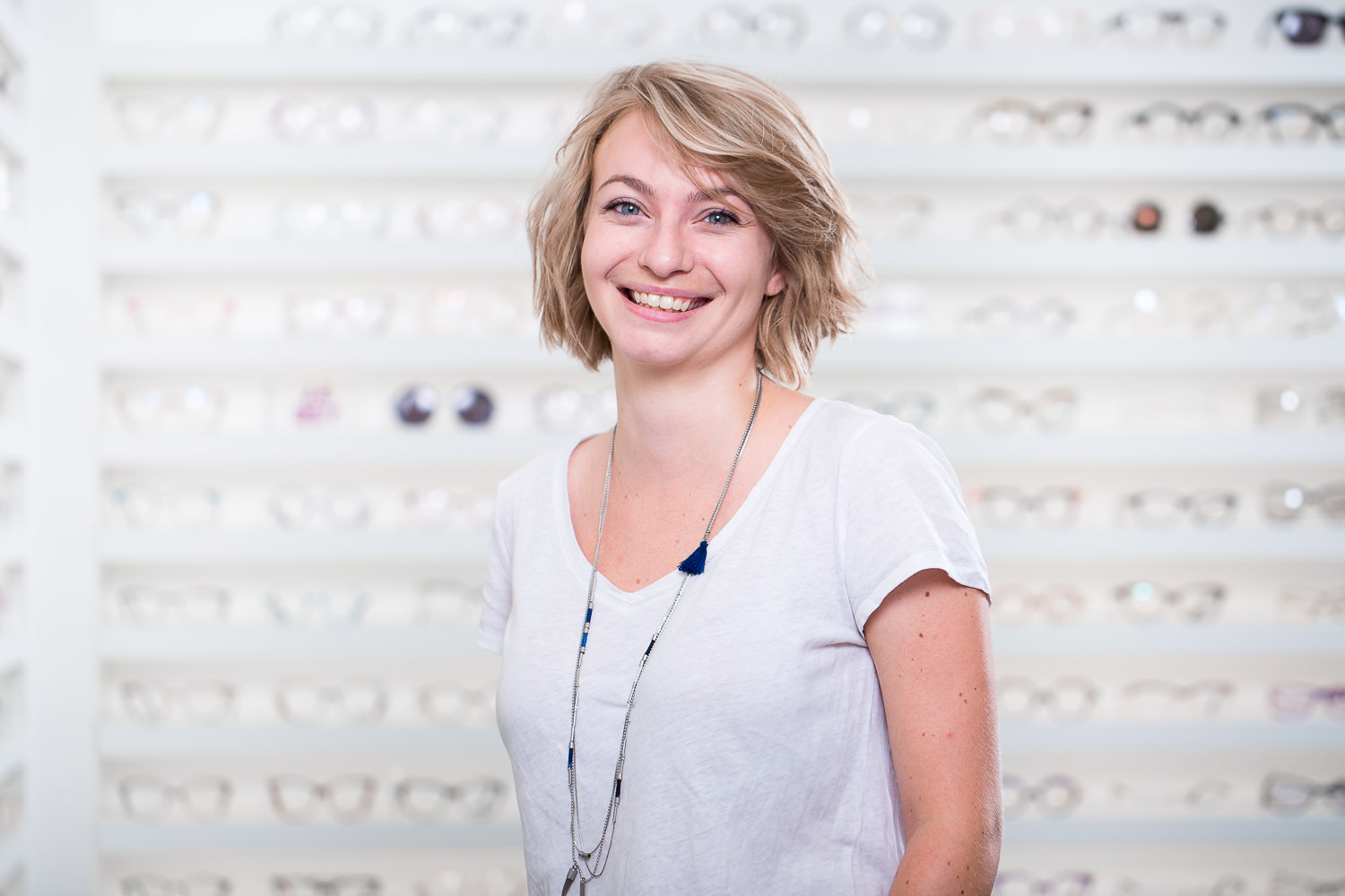 Portrait d'une opticienne à Ambérieu-en-Bugey
