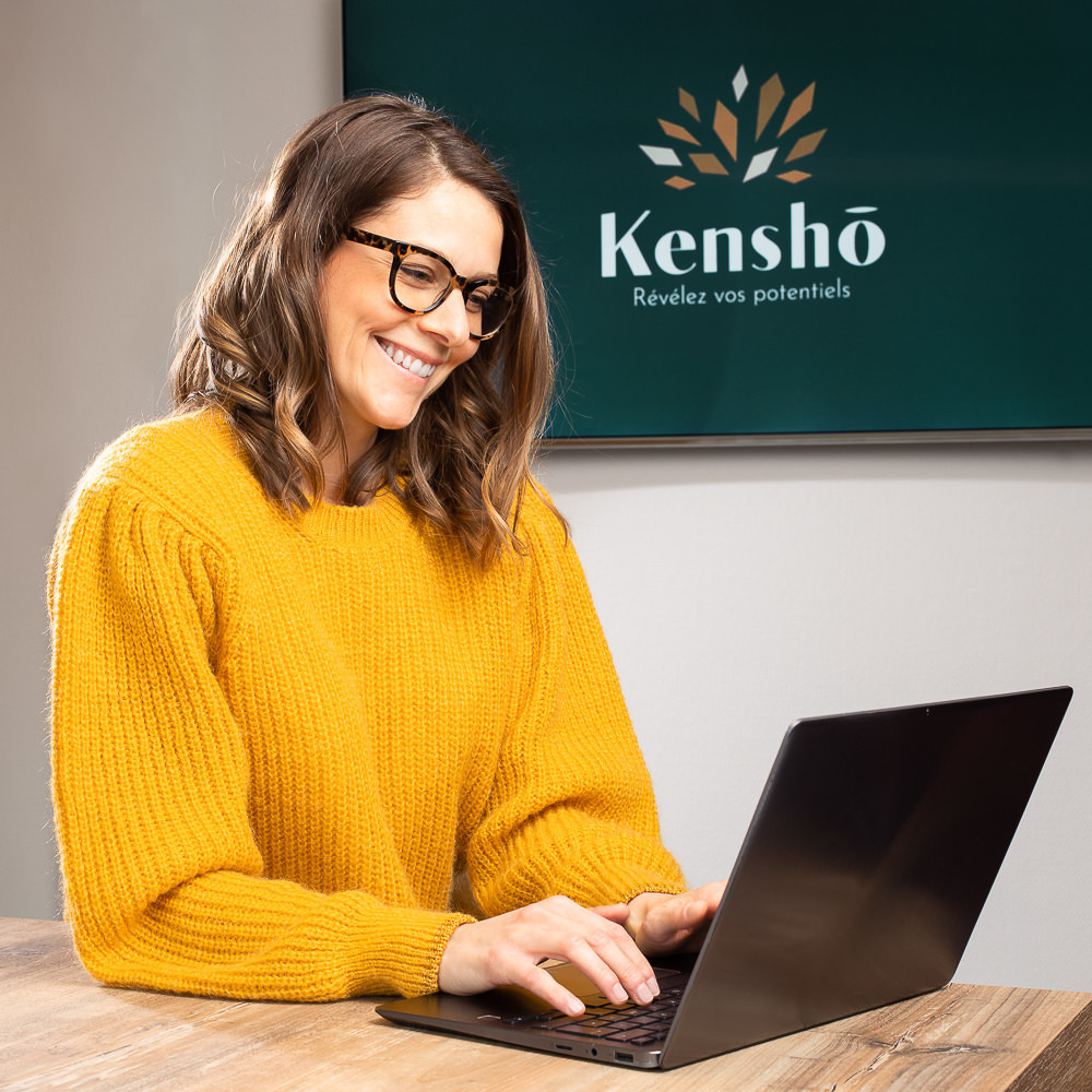 Portrait professionnel pour une coach de vie à Annecy