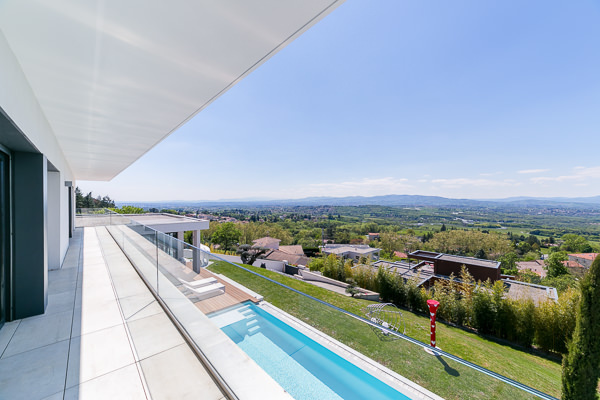 Photo immobilière pour une maison d'exception proche de Lyon