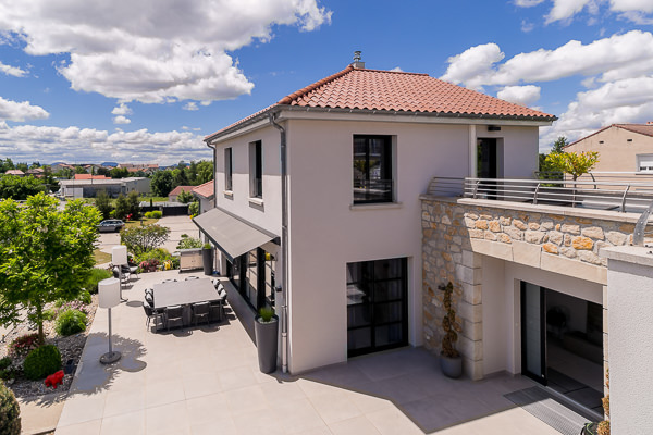 Photo immobilière pour une villa de luxe