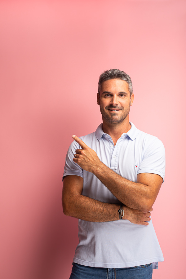 Portrait professionnel d'agent immobilier à Lyon