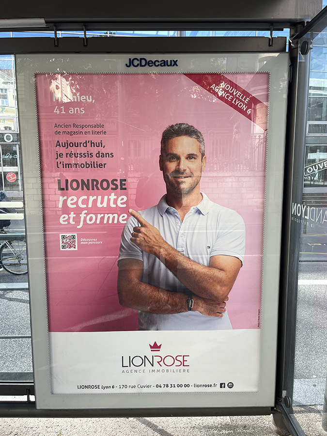 Portraits pour le recrutement d'agents immobiliers à Lyon