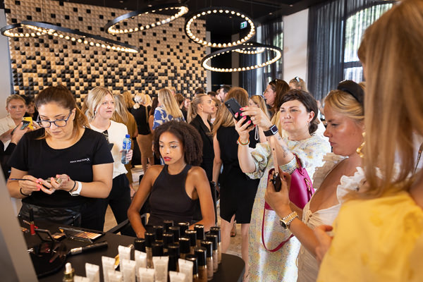 Reportage photo sur un lancement de produit de la marque Max Factor