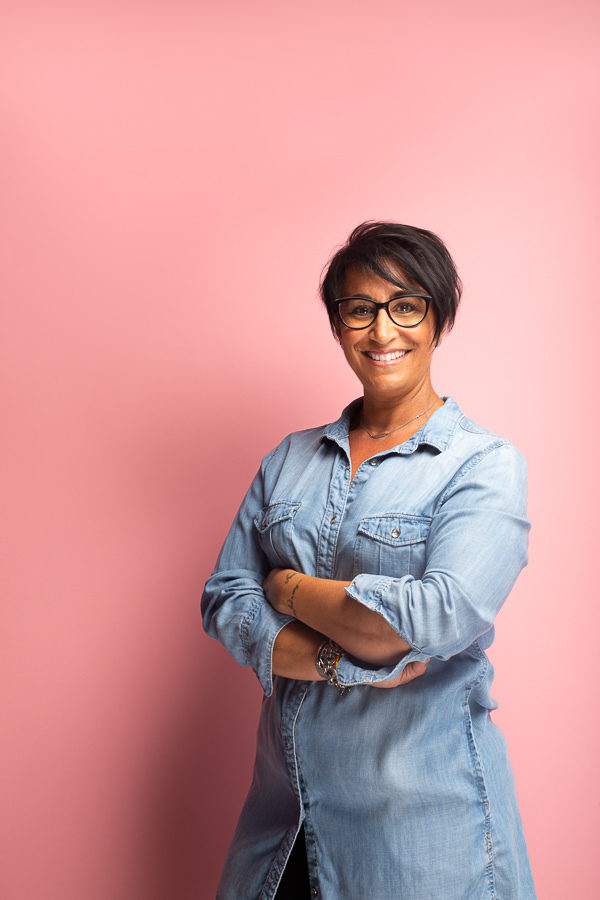Séance photo studio pour la campagne de recrutement de l'agence immobilière Lionrose