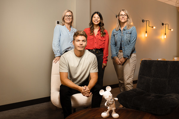 Photo d’équipe de notaire à Lyon